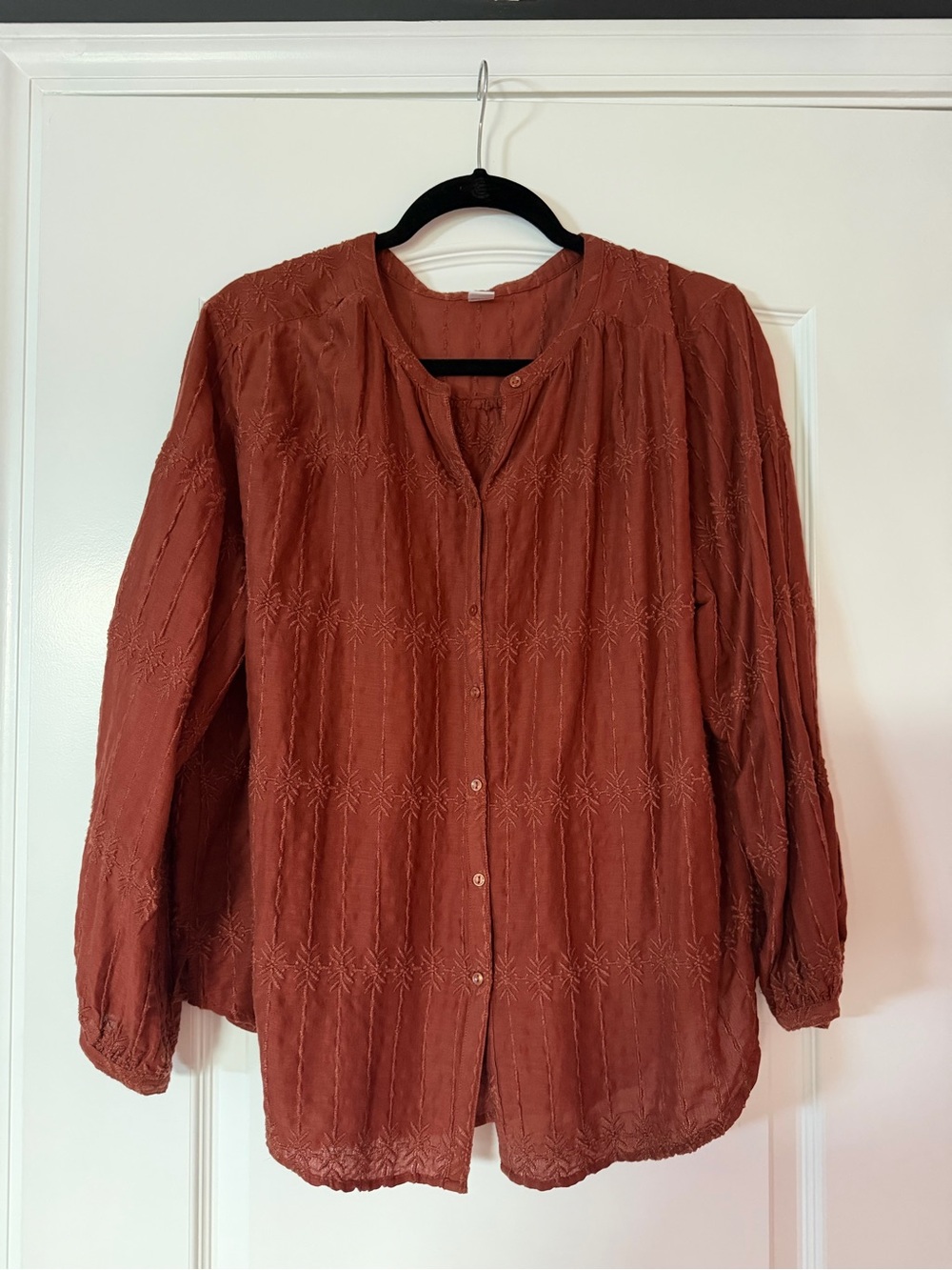 Old Navy Embroidered Blouse